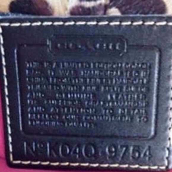 Coach Limited Edition Madison Exotic Fabric Satchel - Picture 6 of 6